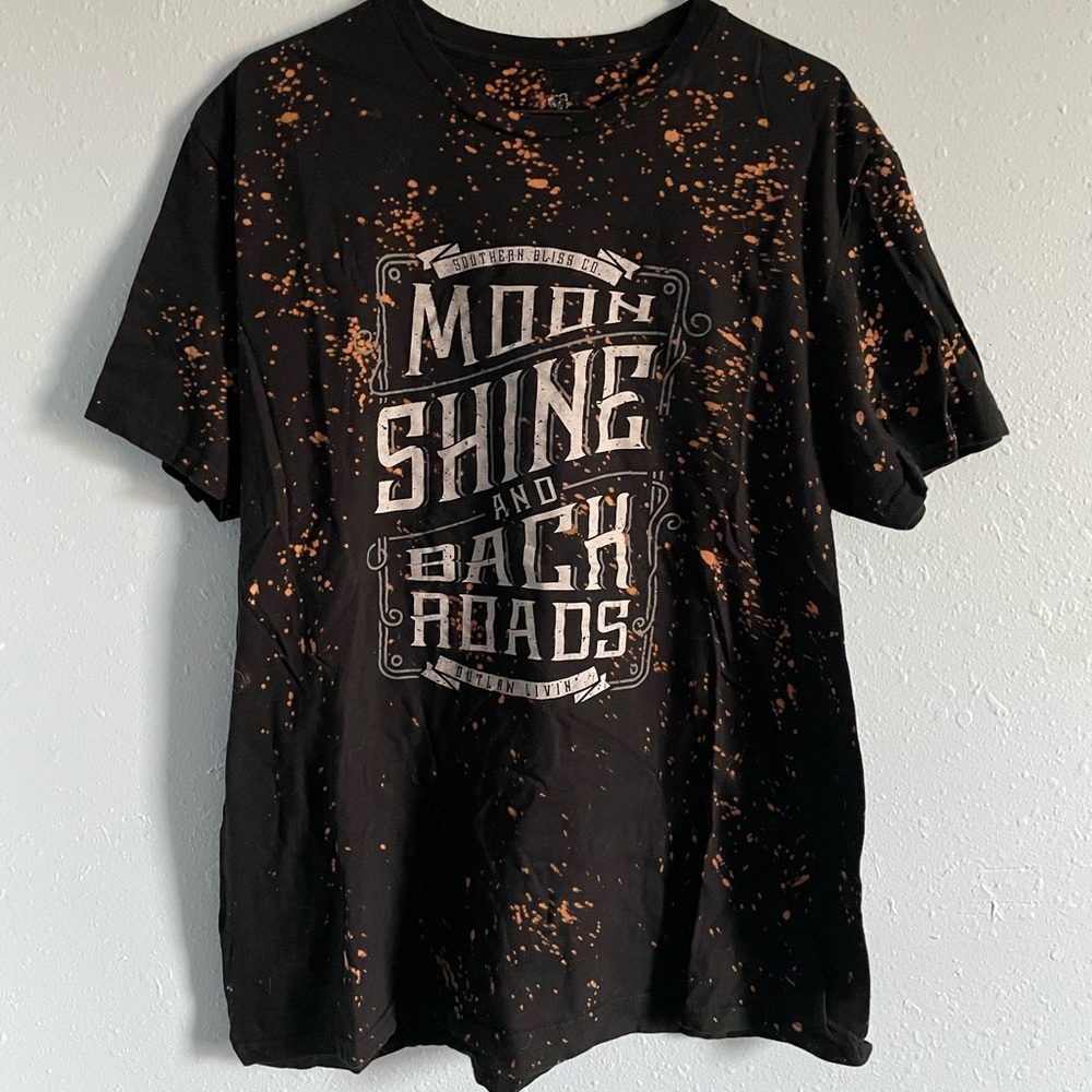 Moonshine and Backroads Southern Bliss t-shirt